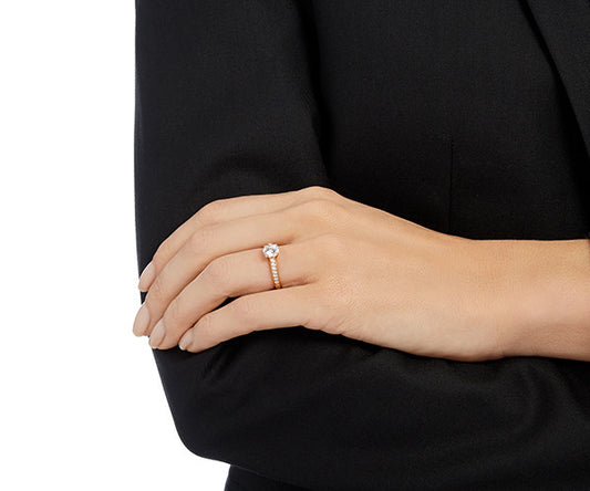 Anello Swarovski Attract Round