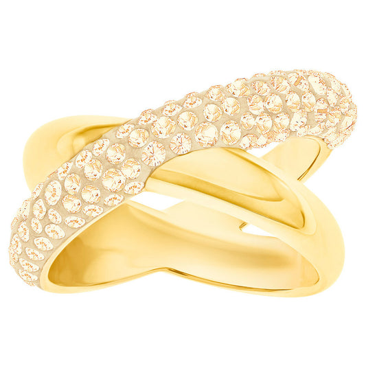 Anello Swarovski Crystaldust Cross