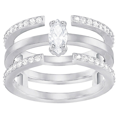 Swarovski Gray Ring