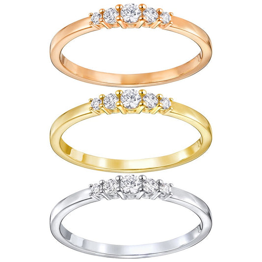 Set Anelli Swarovski Frisson