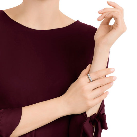 Anello Swarovski Doppio Hint