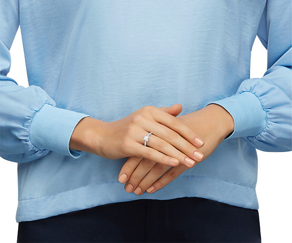 Swarovski Attract Square Ring