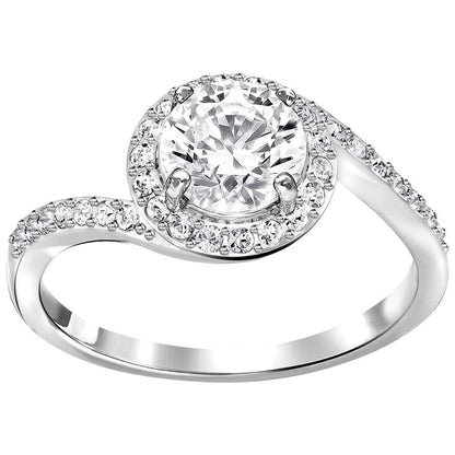 Swarovski Attract Swirl ring