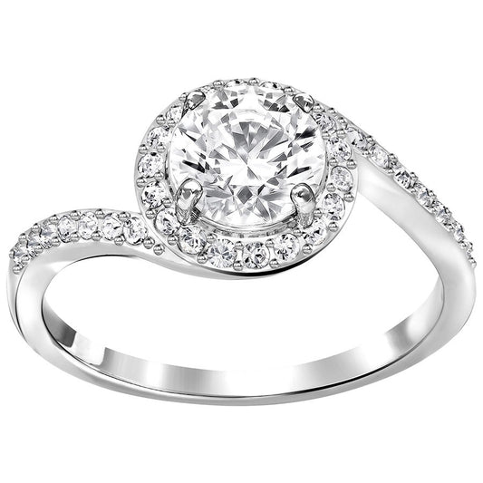 Swarovski Attract Swirl ring