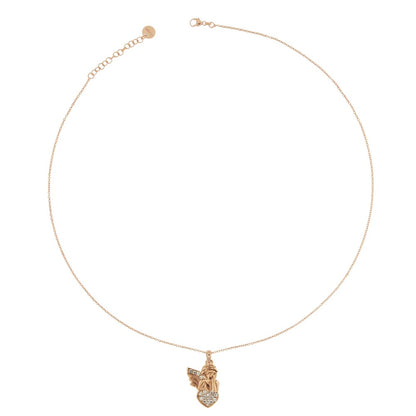 Girocollo Rue Des Mille Con Soggetto Zirconi Angioletto GRZ-007-ANG