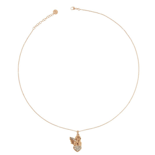 Girocollo Rue Des Mille Con Soggetto Zirconi Angioletto GRZ-007-ANG