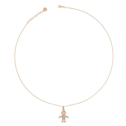 Rue Des Mille Choker with Zirconia Subject for Children GRZ-007-BIMBO-AU
