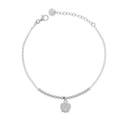 Bracciale Rue Des Mille a Pallini Elastico con Ciondolo Carrozza BR-ELAP-XS-STE