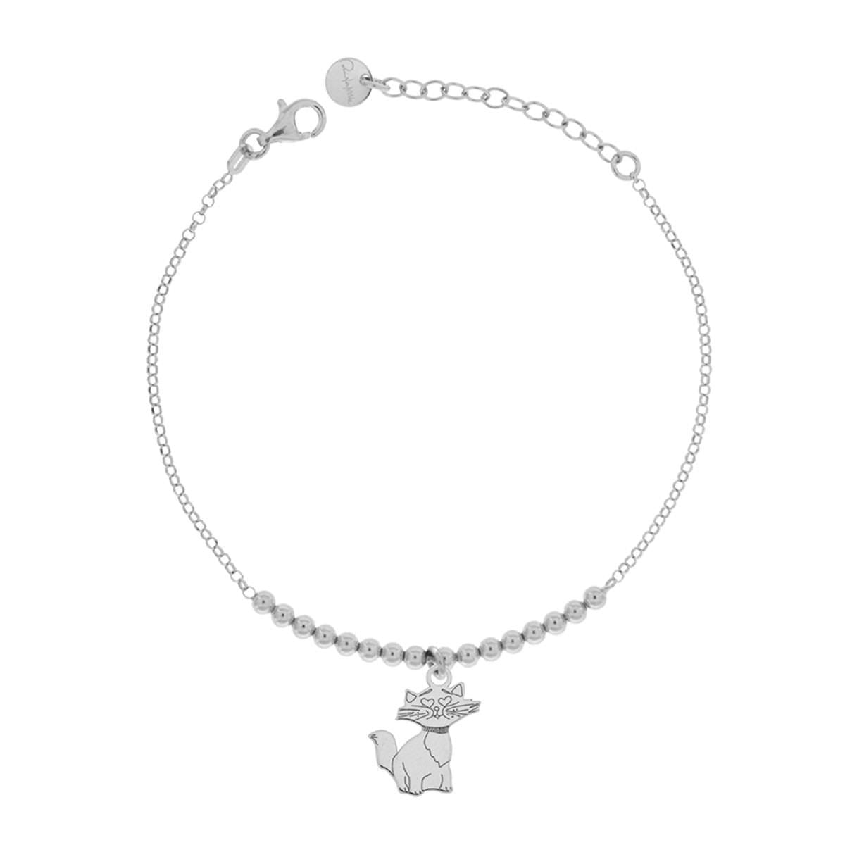 Bracciale Rue Des Mille a Pallini Elastico con Ciondolo Carrozza BR-ELAP-XS-STE