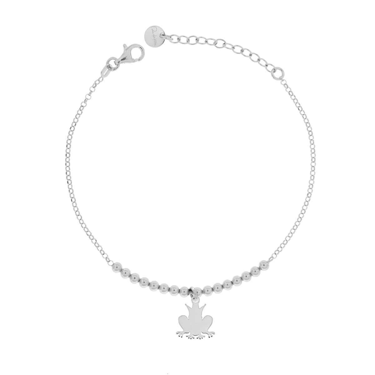 Bracciale Rue Des Mille a Pallini Elastico con Ciondolo Carrozza BR-ELAP-XS-STE