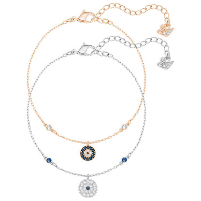 Swarovski Bracelet Set Crystal Wishes Evil Eye 5272256