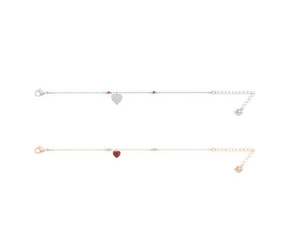 Swarovski Bracelet Set Crystal Wishes Heart 5272249