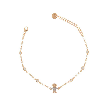 Bracciale Rue Des Mille Castoni Bimbo Zirconi BRZ-007BIMBO-MNG