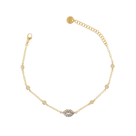 Bracciale Rue Des Mille Castoni Bocca Zirconi BRZ-007BOC