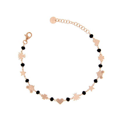 Bracciale Rue des Mille Gipsy Chic Con Pietre e Soggetti Misti BRMISP