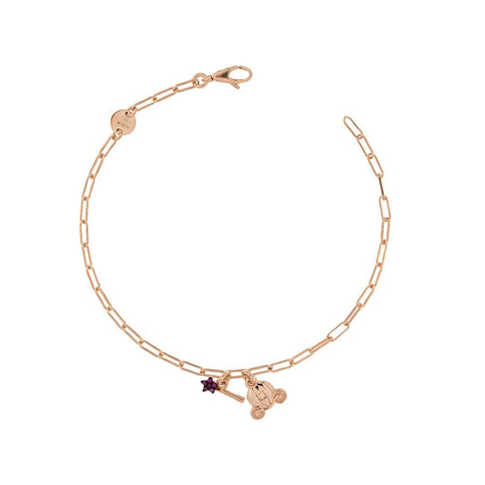 Bracciale Catenella Rue des Mille 2 Soggetti Lastra e Zirconi BRZ-201