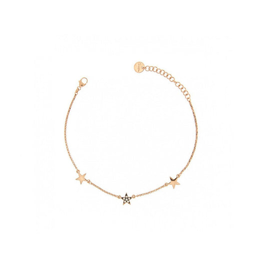 Bracciale Catenella Rue des Mille 3 Soggetti Stelle BRZ-3SOG-CH-STE