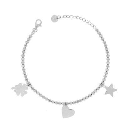 Bracciale Rue des Mille Pallini 3 Soggetti a Tema BR_3SOGG_PL