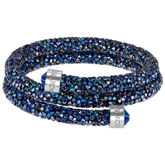Bracciale Doppio Swarovski Crystaldust Blu