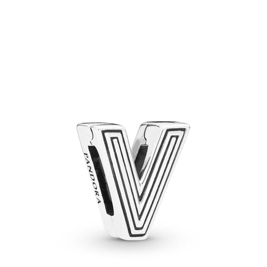 Pandora Reflexions Charm Letter V 798218