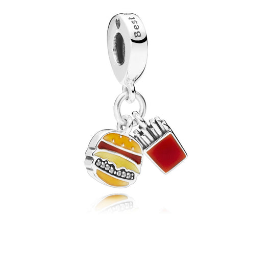Pandora Charm Hamburger and Chips 797211ENMX