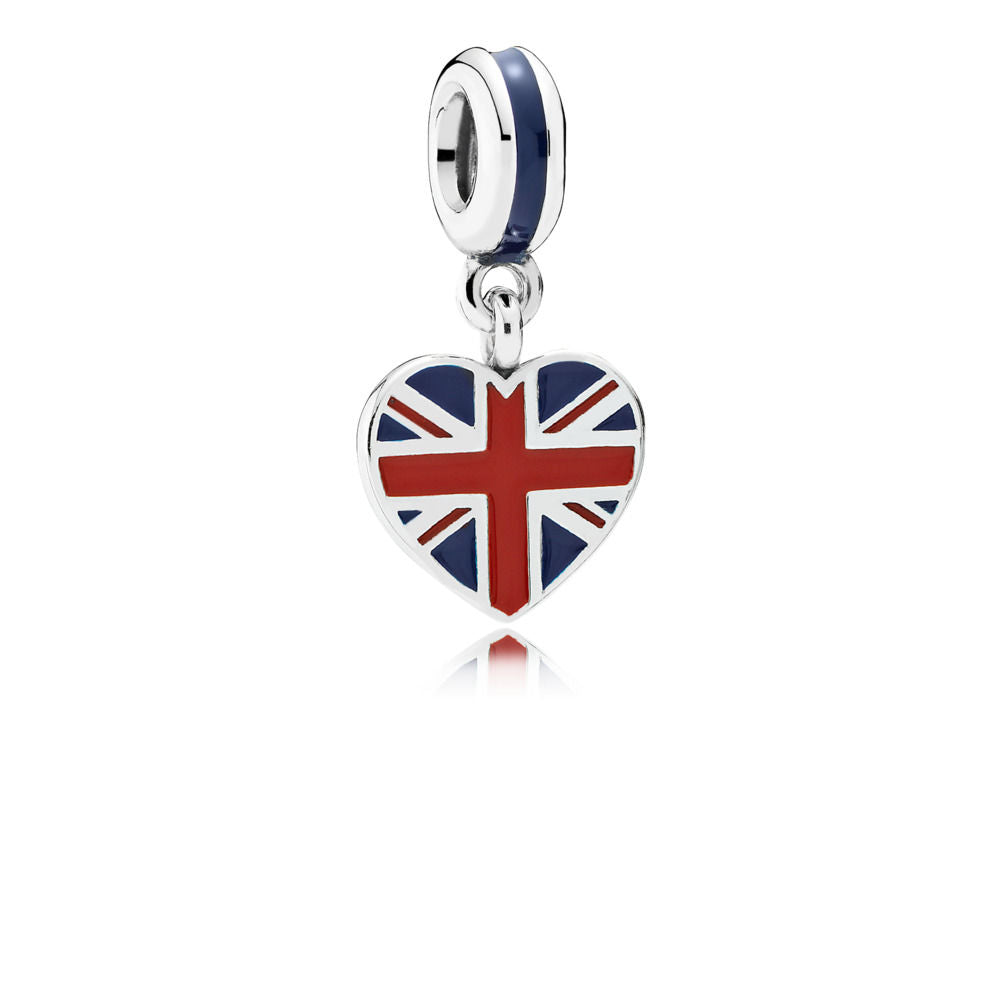 Pandora Charm Bandiera Gran Bretagna 791512ENMX