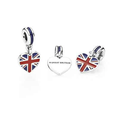 Pandora Charm Bandiera Gran Bretagna 791512ENMX