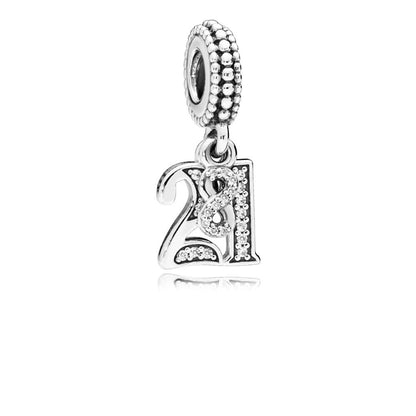 Pandora Charm Pendente 21 Anni d’Amore 797263CZ