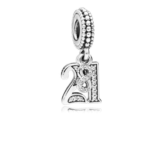 Pandora Charm Pendente 21 Anni d’Amore 797263CZ