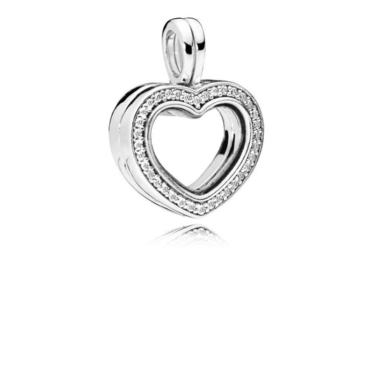 Pandora Sparkling Heart Pendant 797248CZ