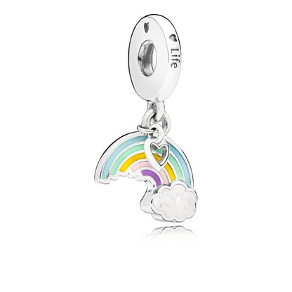 Pandora Rainbow Love Pendant Charm 797016ENMX