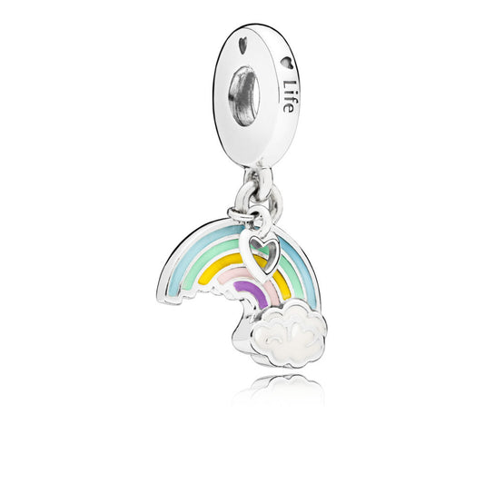 Pandora Rainbow Love Pendant Charm 797016ENMX