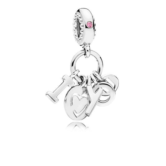 Pandora Charm Pendente I Love You 796596FPC
