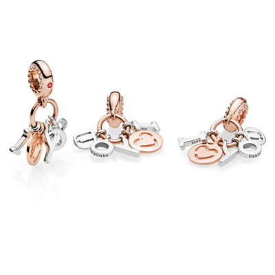 Pandora I Love You Pendant Charm 786596CZR