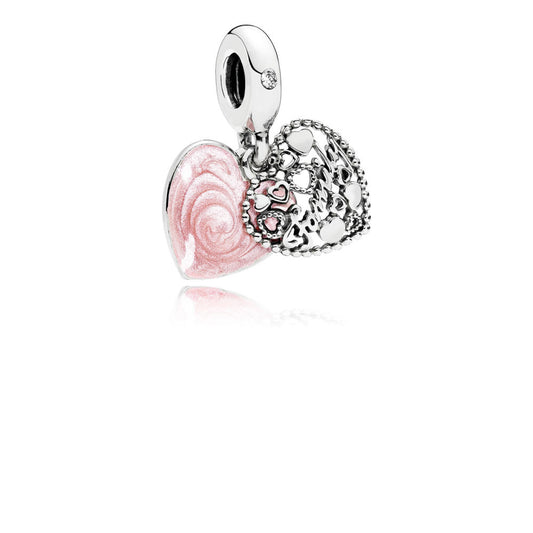 Pandora Love Means Family Pendant Charm 796459EN28