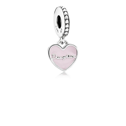 Pandora Charm Pendant Hearts Mom &amp; Daughter 792072EN40
