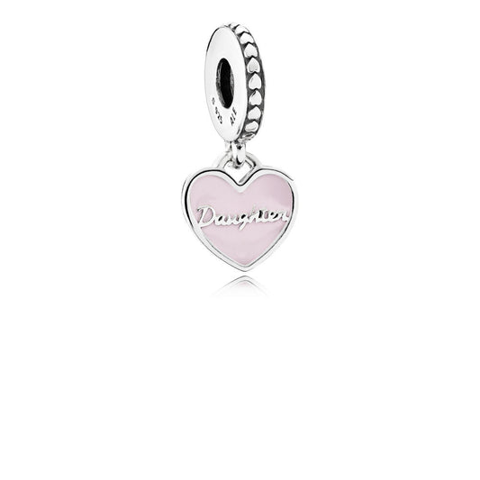Pandora Charm Pendant Hearts Mom &amp; Daughter 792072EN40