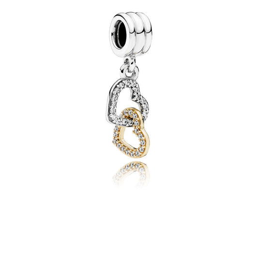 Pandora Charm Pendente Cuori Intrecciati 792068CZ