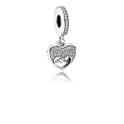 Pandora I Love My Mom Pendant Charm 792071CZ