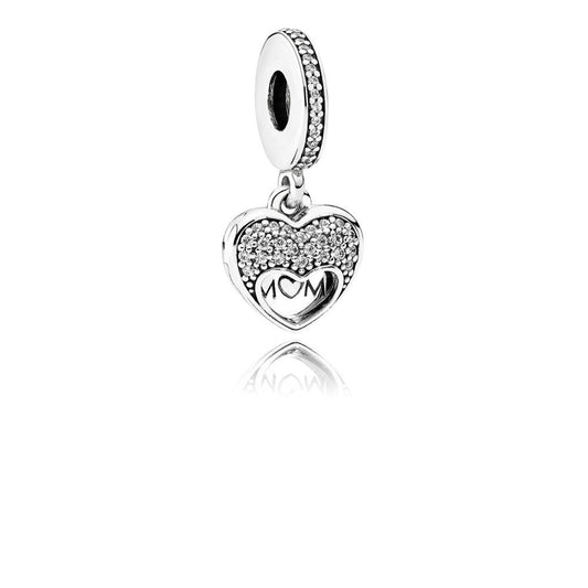 Pandora I Love My Mom Pendant Charm 792071CZ