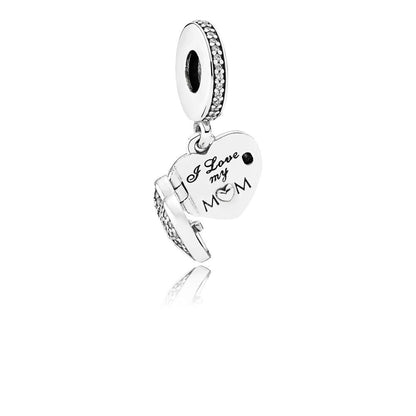 Pandora I Love My Mom Pendant Charm 792071CZ