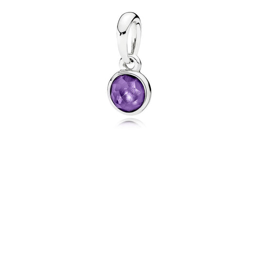 Pandora Charm Goccia di Febbraio 390396SAM