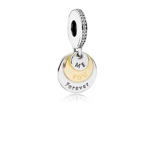 Pandora Charm You & Me Forever 791979CZ