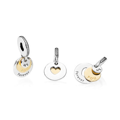 Pandora Charm You & Me Forever 791979CZ