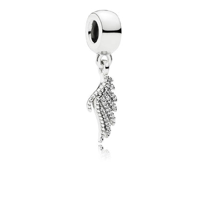 Pandora Royal Feather Pendant Charm 791750CZ