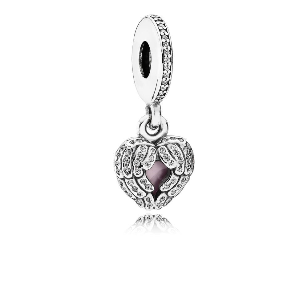 Pandora Charm Angel Wings Pendant 791737CZ