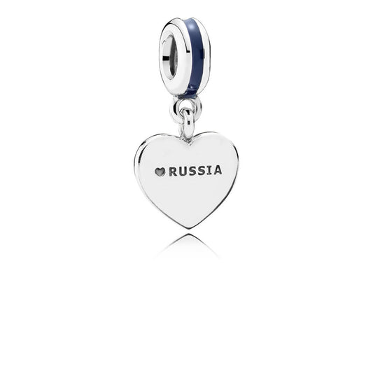 Pandora Charm pendente Bandiera Russia 791549ENMX