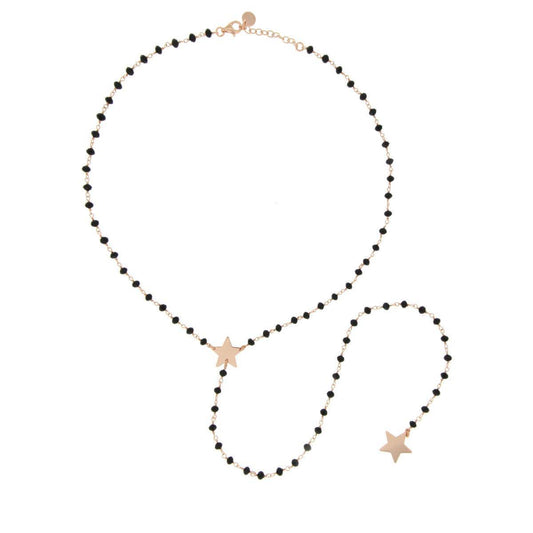 Rue Des Mille Scarf Necklace CL-PPN-STE-NERO
