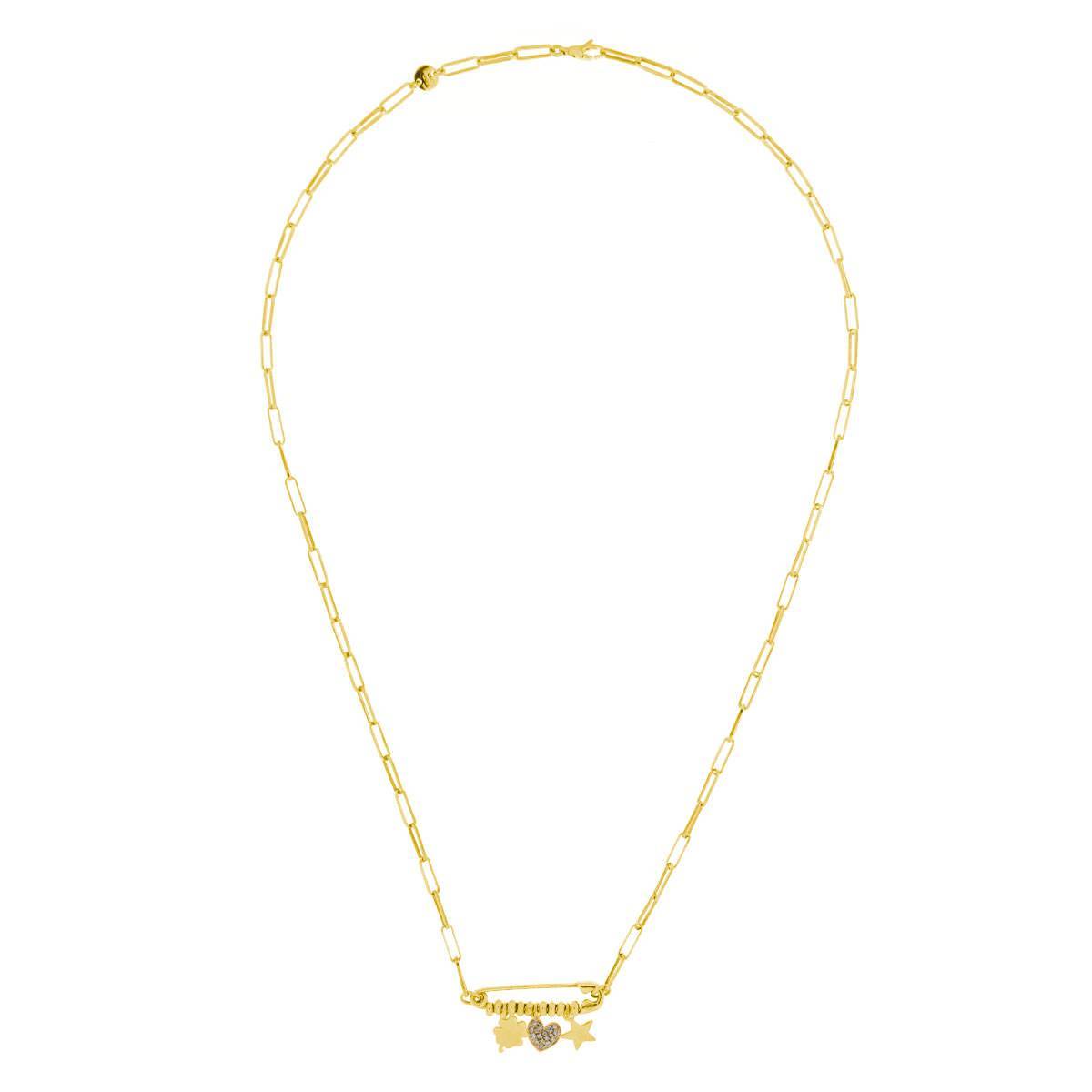 Collana Rue des Mille Stardust Spilla Grande CLZ-401_SPI