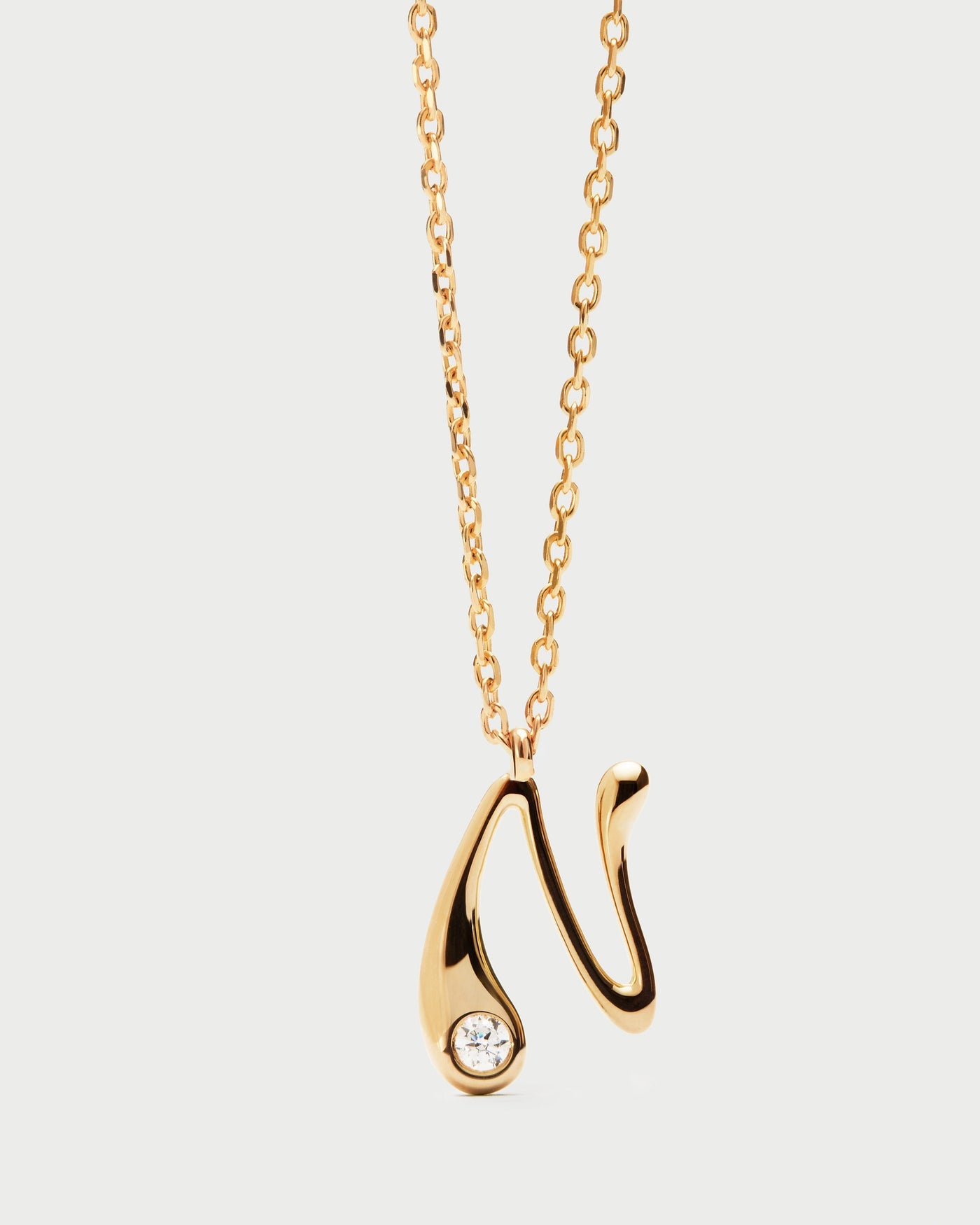 Collana PD PAOLA Collana con pendente iniziale N CO01-B87-U